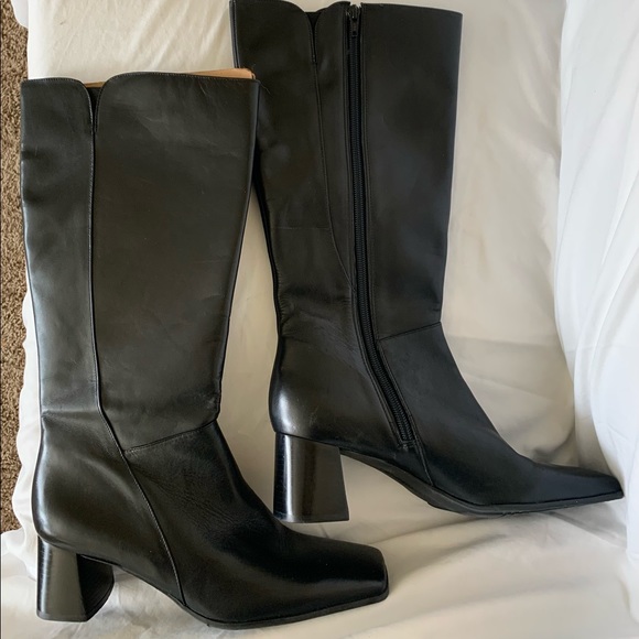 Naturalizer Shoes - Naturalizer Black Boots size 9.5 M